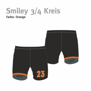 NOSI Ole Siegel Sports Smiley 3/4 Kreis Shorts