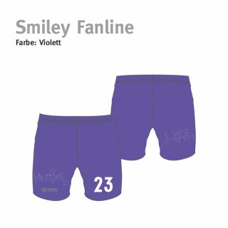 NOSI Ole Siegel Sports Smiley Fanline Shorts