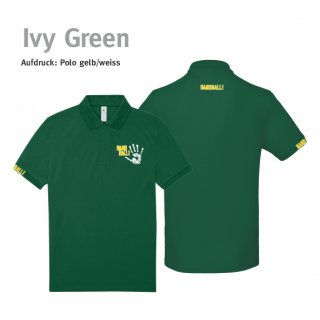 Poloshirt Handball!-Collection Unisex ivy green