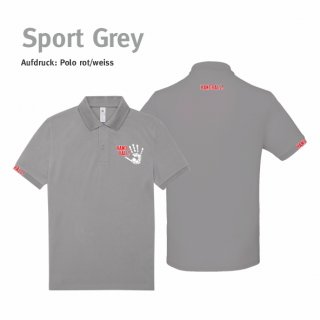 Poloshirt Handball!-Collection Kids sport grey