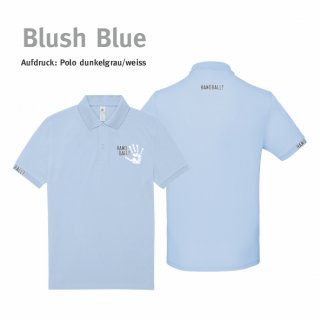 Poloshirt Handball!-Collection Kids blush blue