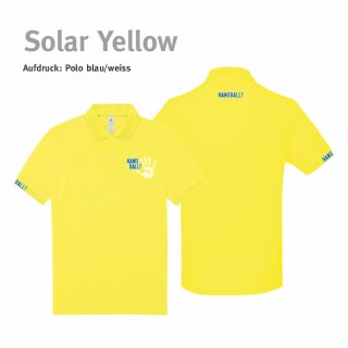 Poloshirt Handball!-Collection Kids solar yellow