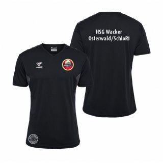 HSG WOS HMLAuthentic PL Jersey S/S Kids black 152 ohne Zusatzaufdruck