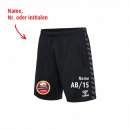 HSG WOS HMLAuthentic PL Shorts Lady black mit Vereinslogo...