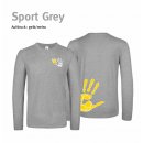 Longsleeve Shirt Handball!-Collection Unisex sport grey M...