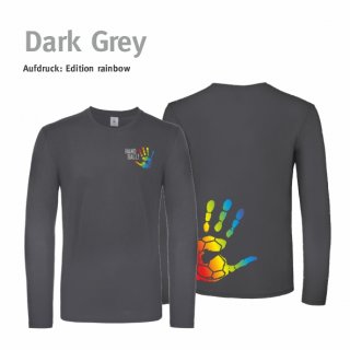 Longsleeve Shirt Handball!-Collection Unisex dark grey
