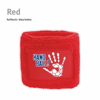 Schweiarmband Handball!-Collection red blau/weiss