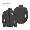 Softshelljacke Handball!-Collection Unisex titanium M...