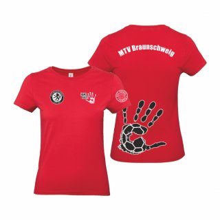 MTV BS Basic T-Shirt Lady rot L ohne Zusatzaufdruck