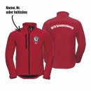 MTV BS Basic Softshelljacke Unisex classic red M inkl....