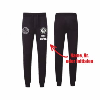 MTV BS Basic Sweatpant Unisex schwarz L inkl. Initialen oder Nr. oder Name