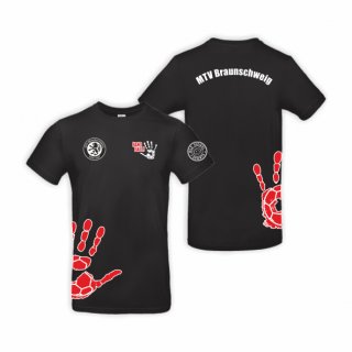 MTV BS Basic T-Shirt Unisex schwarz 4XL ohne Zusatzaufdruck