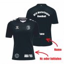 MTV Weferlingen hmlCORE XK Poly Jersey S/S Unisex black S...