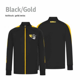 Trainingsjacke Handball!-Collection Unisex black/gold
