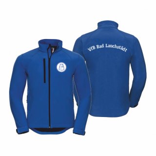 VfB Bad Lauchstdt Basic Softshelljacke Unisex azure XS ohne Zusatzaufdruck