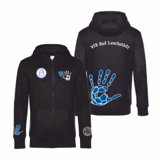 VfB Bad Lauchstdt Basic Sweatjacke Unisex black 3XL ohne Zusatzaufdruck