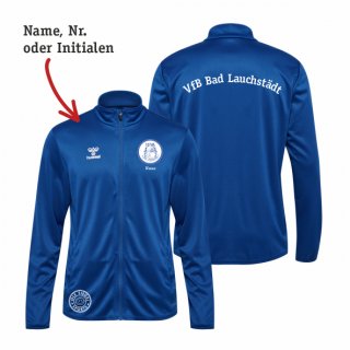 VfB Bad Lauchstdt hmlESSENTIAL Poly Track Jacket Kids true blue 152 inkl. Name oder Initialen oder Nr.