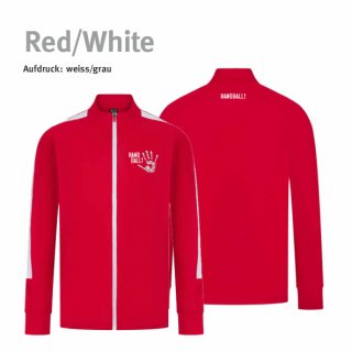 Trainingsjacke Handball!-Collection Unisex red/white