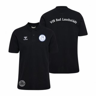 VfB Bad Lauchstdt HMLGO 2.0 Cotton Polo Lady black M ohne Zusatzaufdruck