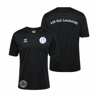 VfB Bad Lauchstdt hmlESSENTIAL Poly Jersey S/S Unisex black