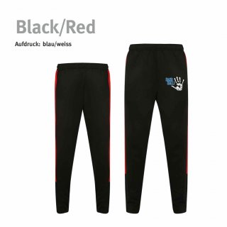 Trainingshose Handball!-Collection Unisex black/red XXS blau/weiss