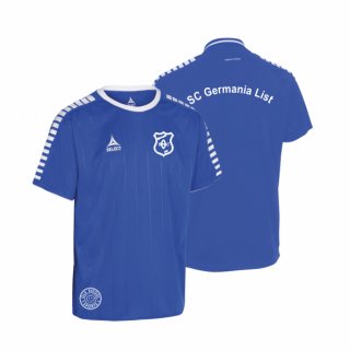 SC Germania List Select Argentina Trikot Lady blau/wei S ohne Zusatzaufdruck