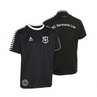 SC Germania List Select Argentina Trikot Lady schwarz/wei L ohne Zusatzaufdruck