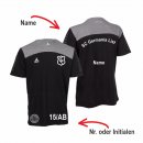 SC Germania List Select Oxford T-Shirt Lady schwarz/grau...