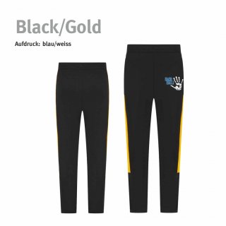 Trainingshose Handball!-Collection Unisex black/gold XXS blau/weiss