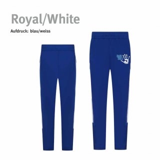 Trainingshose Handball!-Collection Unisex royal/white XXS blau/weiss