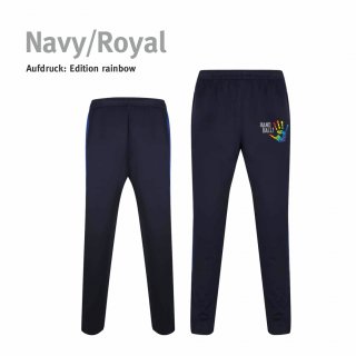 Trainingshose Handball!-Collection Kids navy/royal 13 (164) rainbow