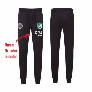 SG Brde HB Sweathose Unisex schwarz XL inkl. Initialen oder Nr. oder Name