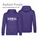 Handball!-Fashion brush mom Hoodie Unisex L Radiant Purple