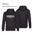 Handball!-Fashion brush mom Hoodie Unisex XL Black