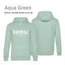 Handball!-Fashion brush dad Hoodie Unisex 2XL Aqua Green