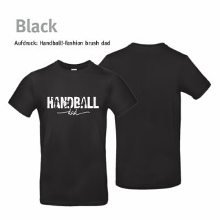 Handball!-Fashion brush dad T-Shirt  Unisex XS Black