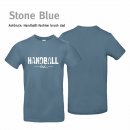 Handball!-Fashion brush dad T-Shirt  Unisex 2XL Stone Blue