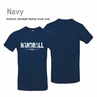 Handball!-Fashion brush mom T-Shirt  Unisex M Navy