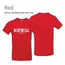 Handball!-Fashion brush mom T-Shirt  Unisex M Red