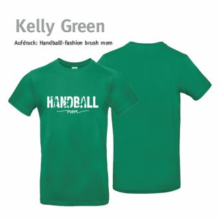Handball!-Fashion brush mom T-Shirt  Unisex L Kelly Green