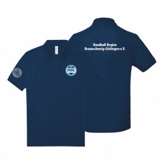 HRBG Basic Poloshirt Unisex navy S ohne Zusatzaufdruck
