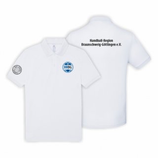 HRBG Basic Poloshirt Unisex white S ohne Zusatzaufdruck