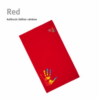 Handtuch Handball!-Collection red Strandtuch: 100 x 180 cm rainbow