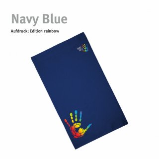 Handtuch Handball!-Collection navy blue Strandtuch: 100 x 180 cm rainbow