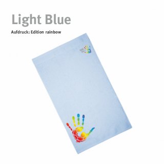Handtuch Handball!-Collection light blue Strandtuch: 100 x 180 cm rainbow