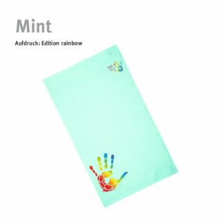Handtuch Handball!-Collection mint Strandtuch: 100 x 180 cm rainbow