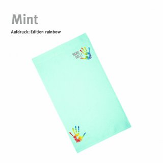 Gstetuch Handball!-Collection mint rainbow