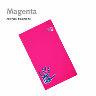 Handtuch Handball!-Collection magenta Handtuch: 50 x 100 cm blau/weiss