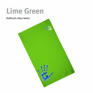 Handtuch Handball!-Collection lime green Handtuch: 50 x 100 cm blau/weiss