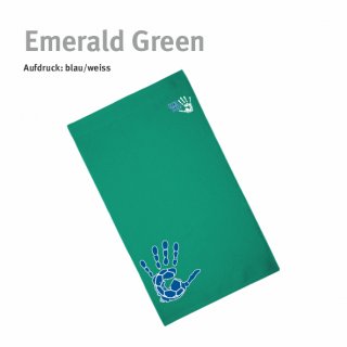 Handtuch Handball!-Collection emerald green Handtuch: 50 x 100 cm blau/weiss